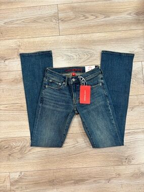 Lucky Brand Sweet Mid Rise Bootcut Jeans Dark Wash 00/24R NWT
